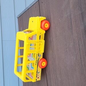 Vintage Fisher Price Schol Bus ***